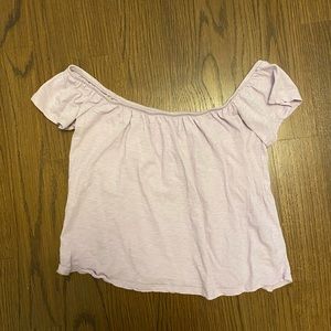 off the shoulder top